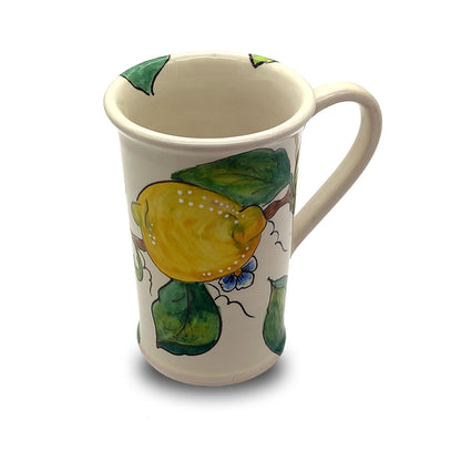 Badia Lemons and Lemons Travel Coffee Cup with Lid