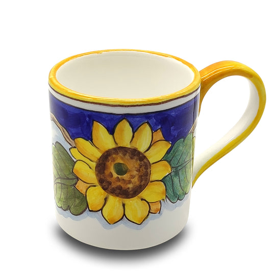 Tuscany SunFlower and Lemon Mug