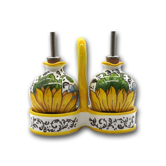 SunFlowers and Sparkle Oil and Vinigar Set