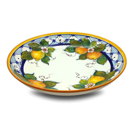 Orange and Lemon Salad Bowl 35cm low