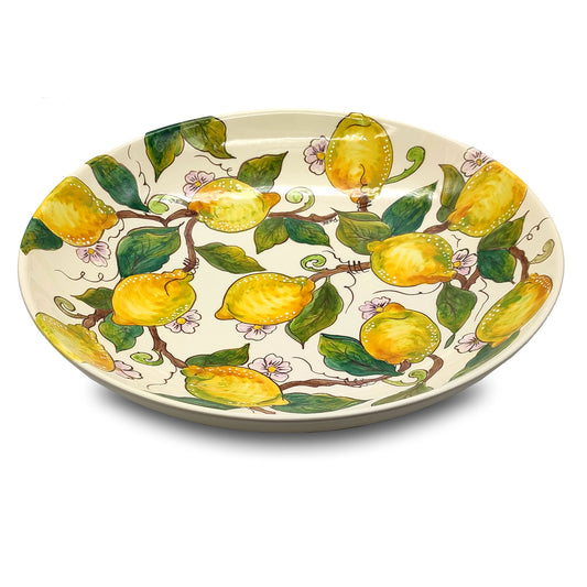 Lemons and Lemons Salad Bowl Big