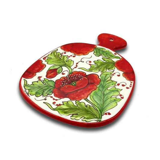 Poppies Small Cheese Board 16cm