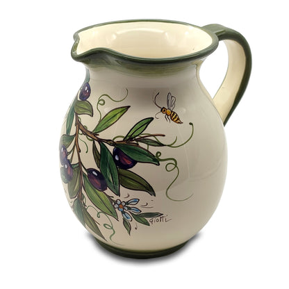 Olive Tuscany Pitcher