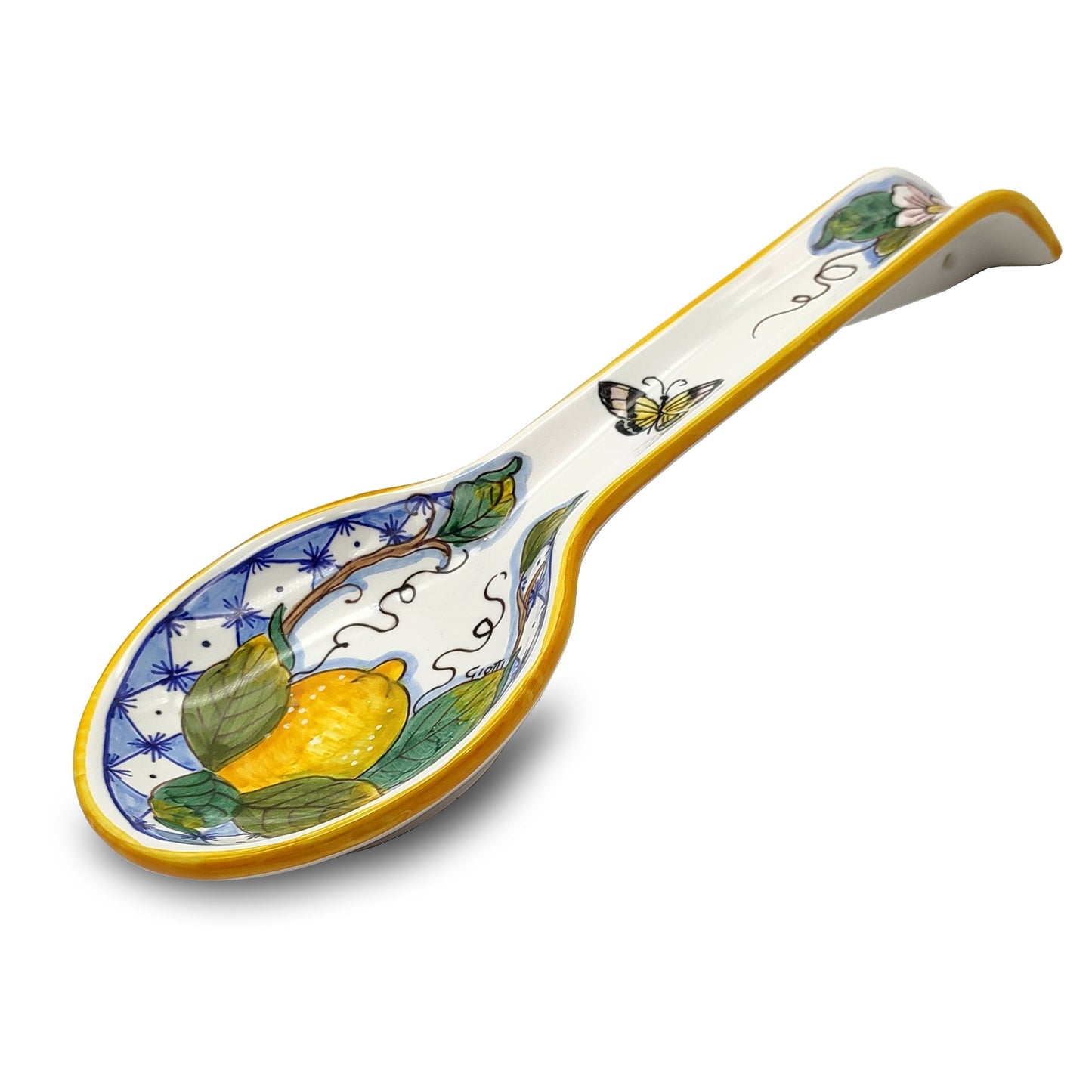 Orange and Lemon Spoon Holder