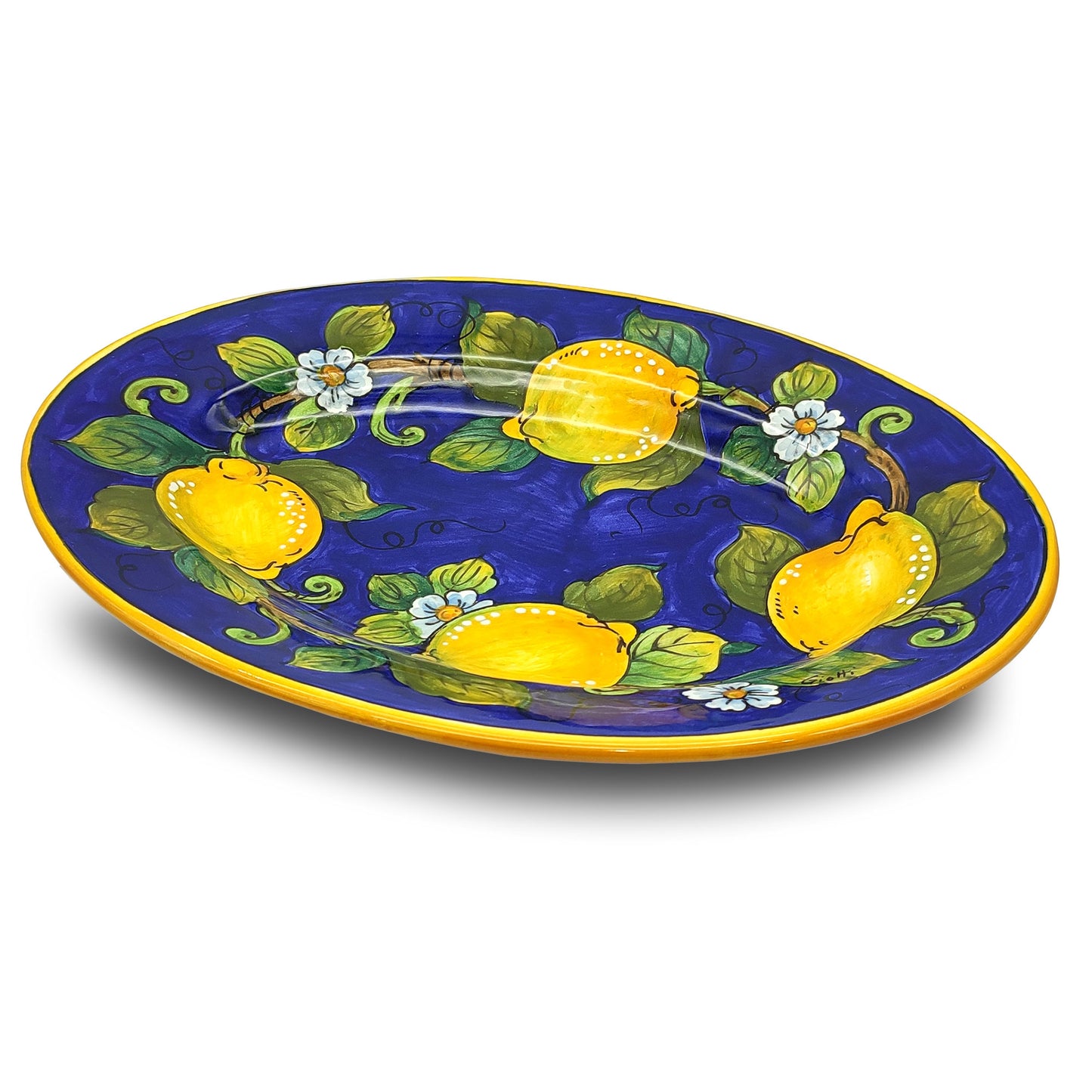 LemonBlue Oval Tray