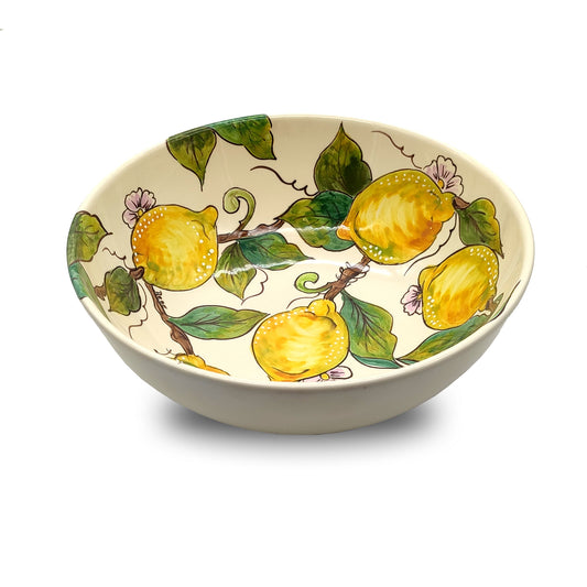 Lemons and Lemons Salad Bowl Small