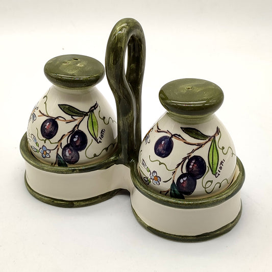 Olive Classico Salt and Pepper shakers