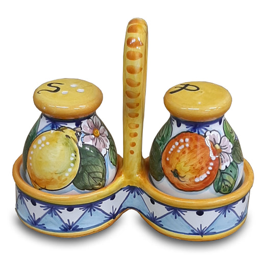 Ischia Orange and Lemons Salt and Pepper shakers