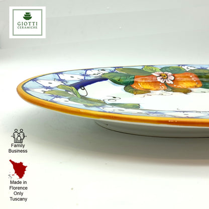 Orange and Lemon Ischia Serving Tray