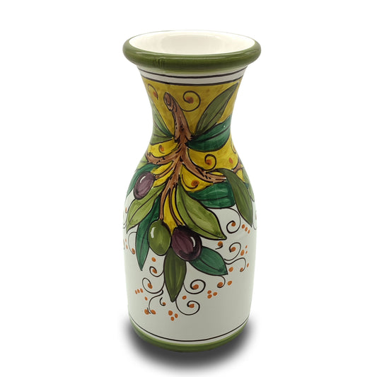 Olives Green Layer Tuscany Wine Jug 1/2 liter