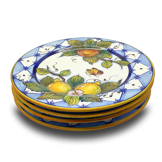 Orange and Lemon Ischia Dinnerware Dish 29cm