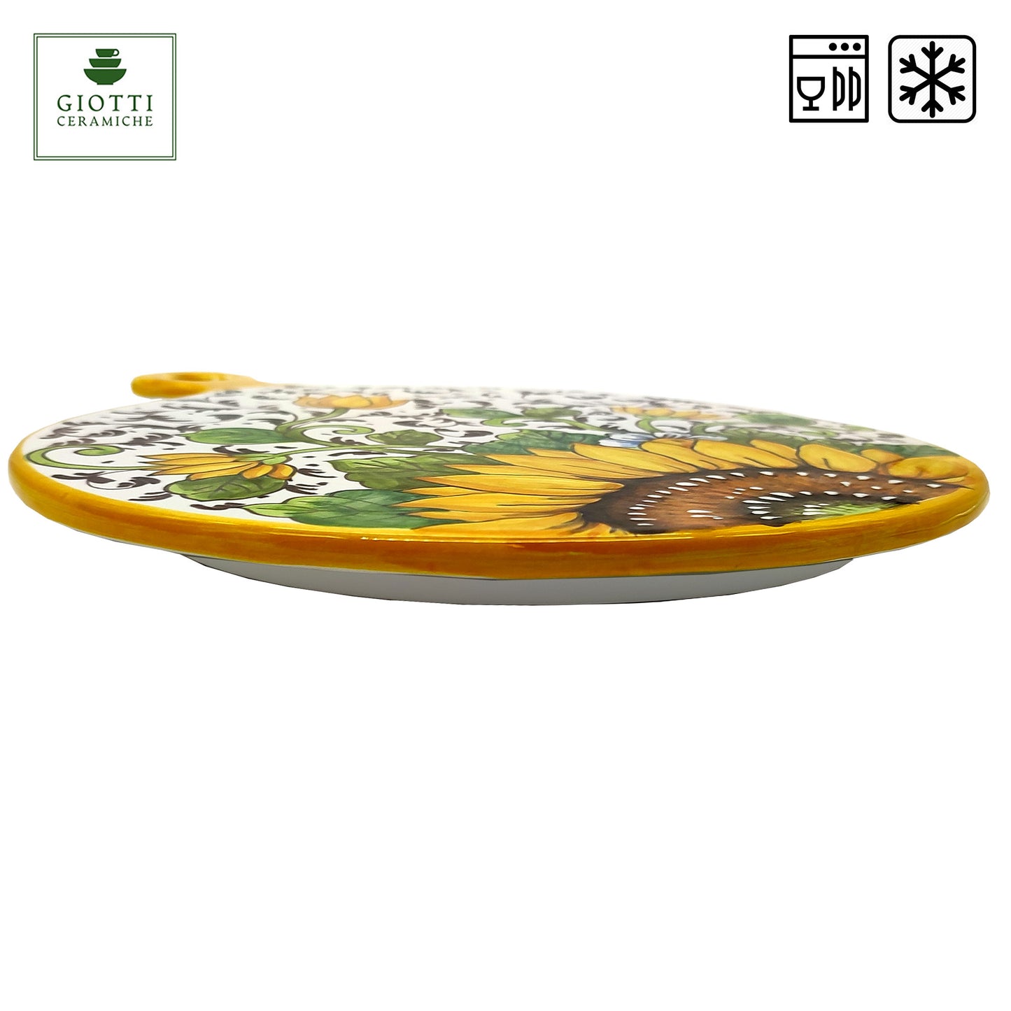 Bargino SunFlowers and Sparkle Cheese Board 26cm