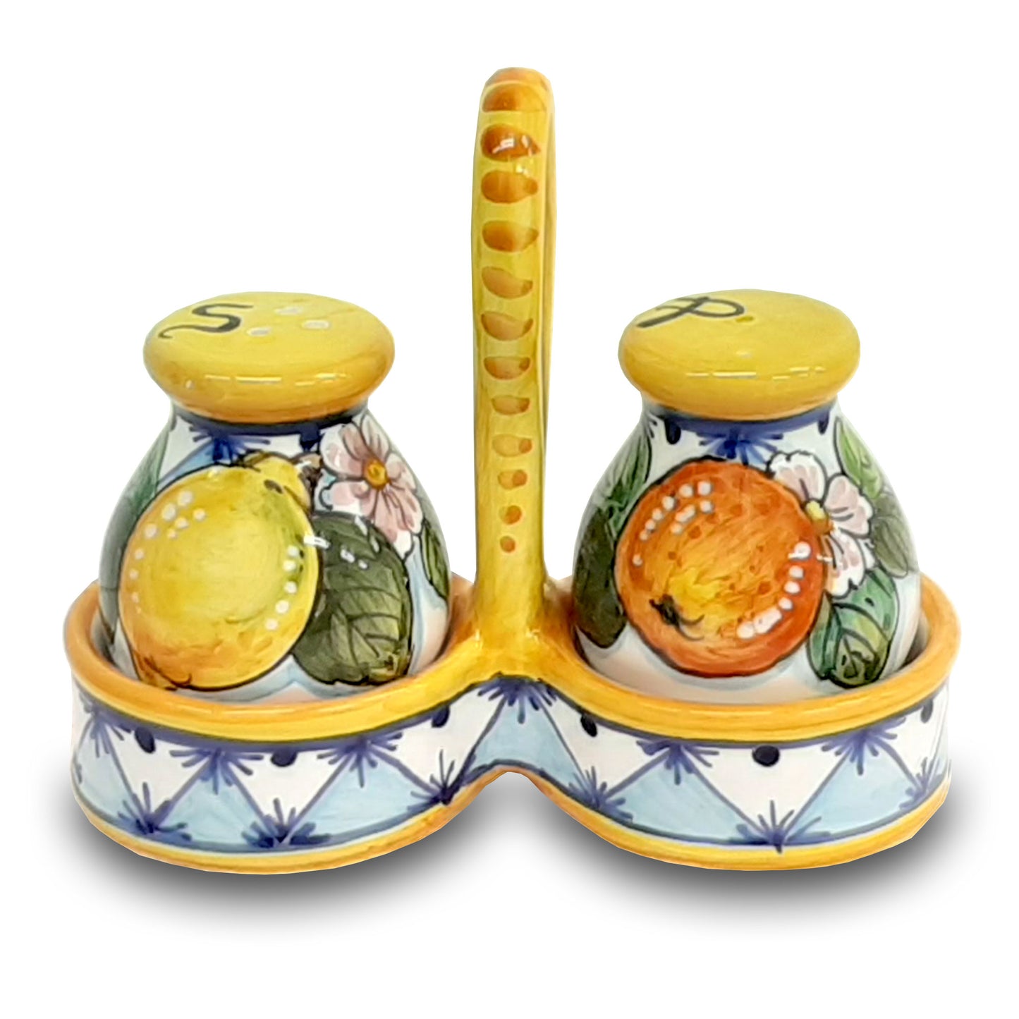 Ischia Orange and Lemons Salt and Pepper shakers