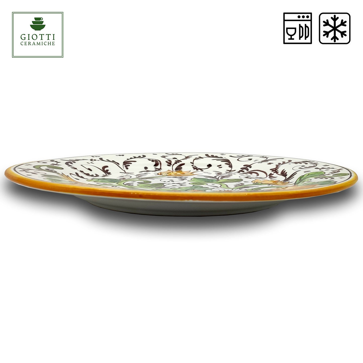 Bargino SunFlowers and Sparkle Dinnerware Dish / Plate 29cm