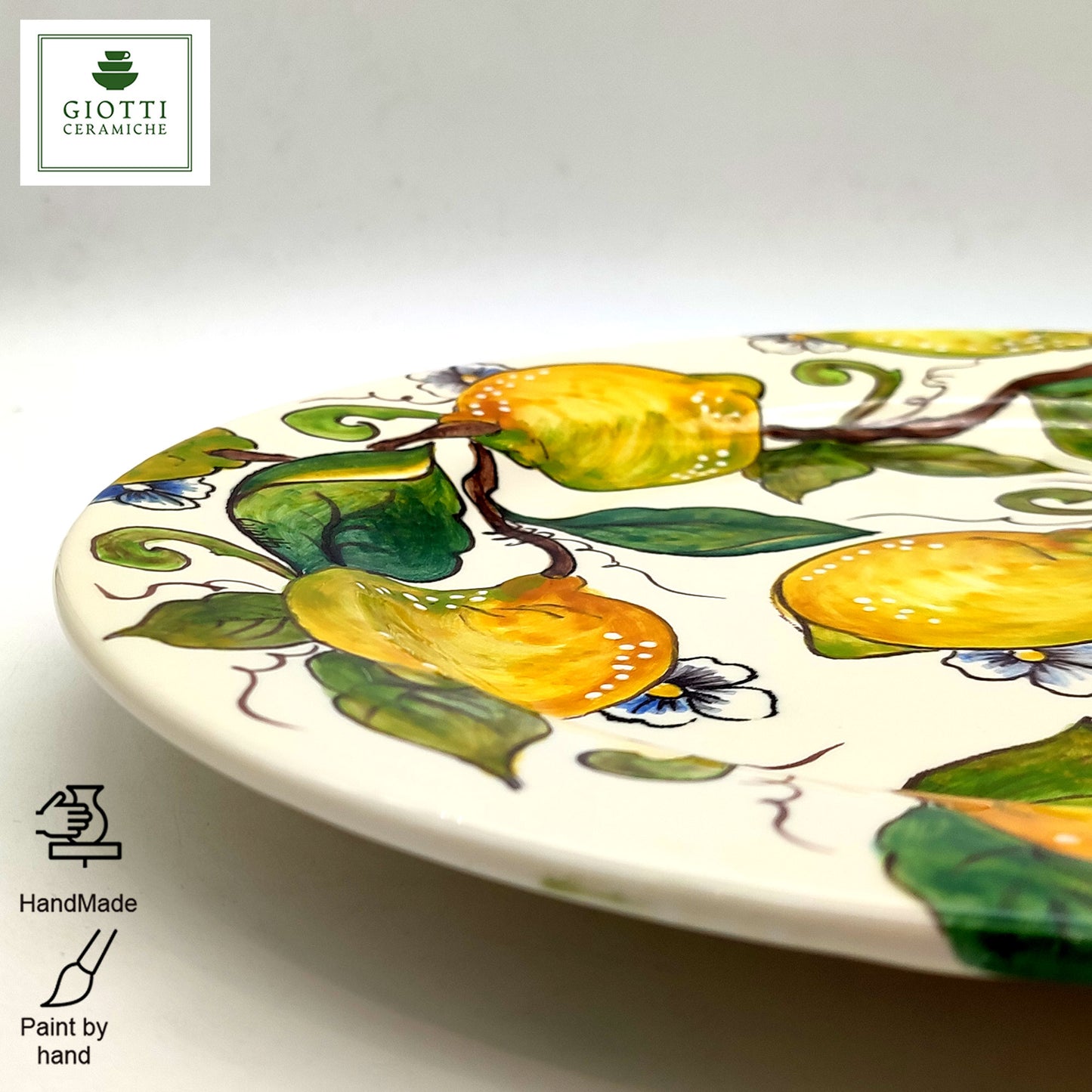 Lemons and Lemons Dinnerware Dish / Plate 29cm