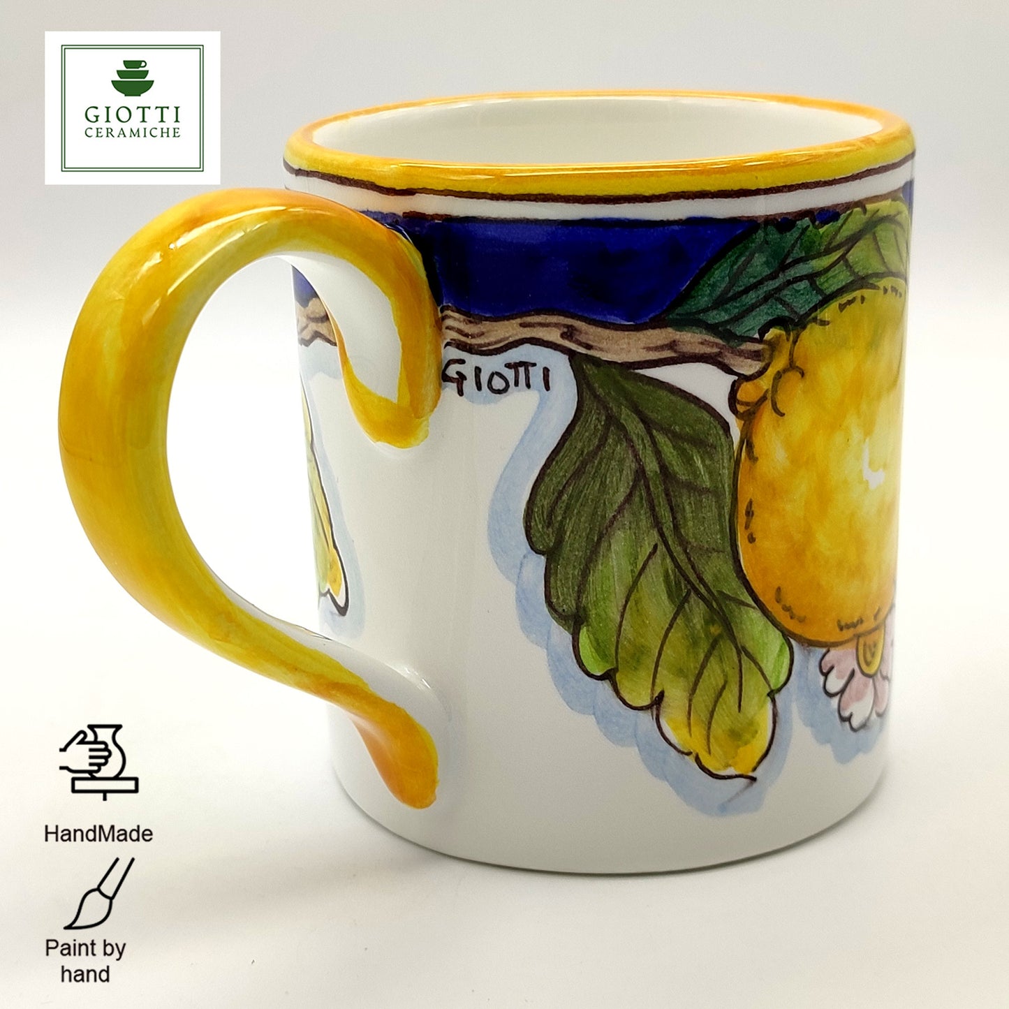 Tuscany SunFlower and Lemon Mug