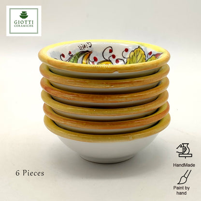 Girasoli e Papaveri Small Serving Bowls - Party Snack