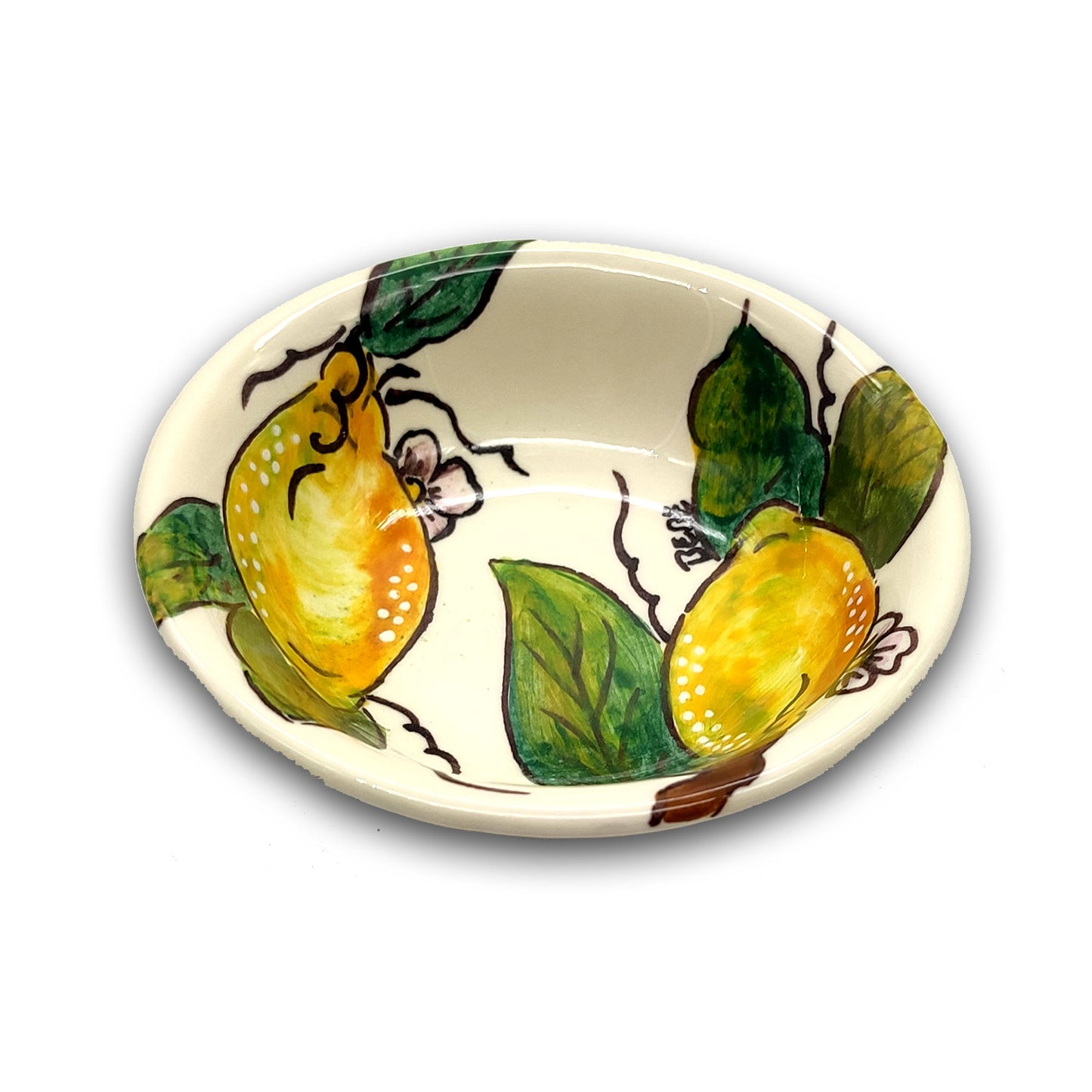 Badia Lemons and Lemons Small Serving Bowls - Party Snack