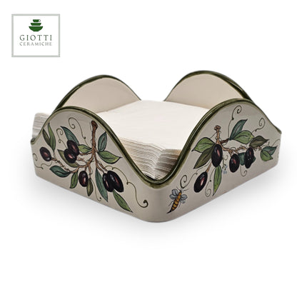 Olive classico  napkin Holders