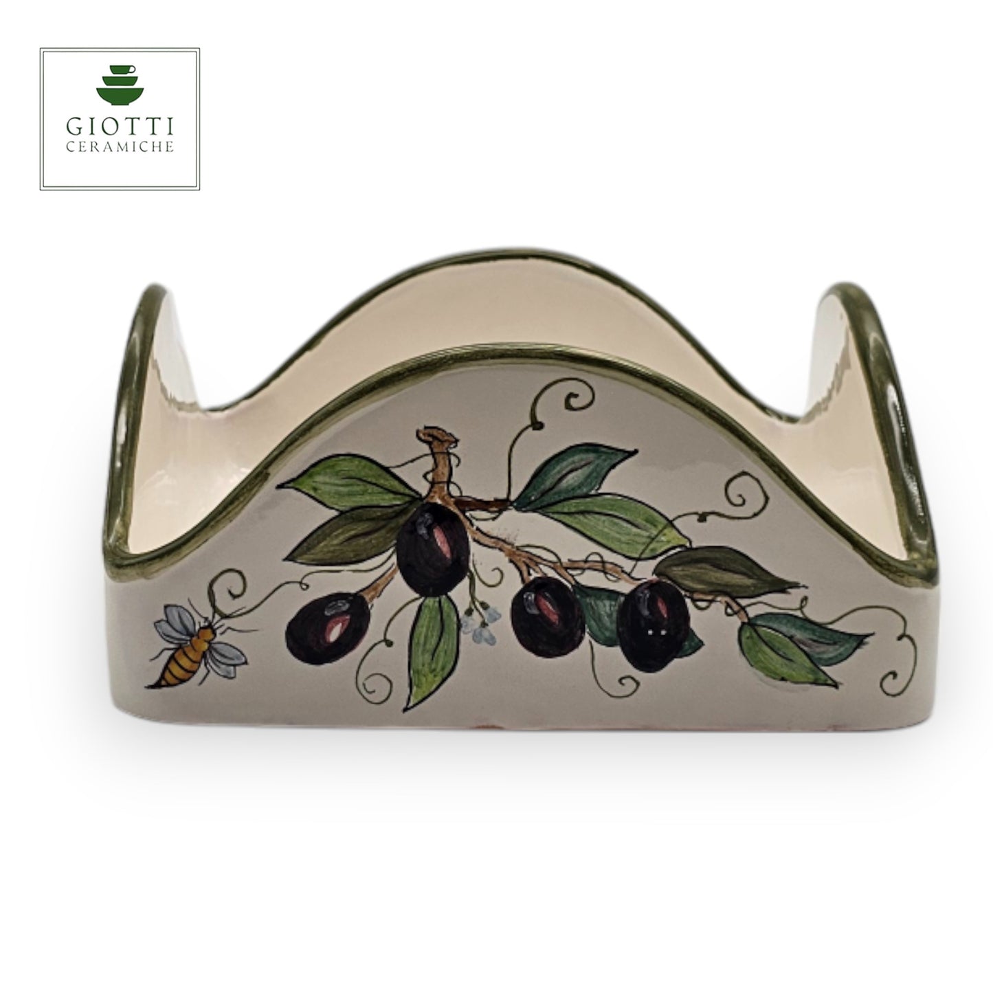 Olive classico  napkin Holders