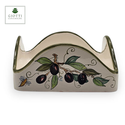 Olive classico  napkin Holders