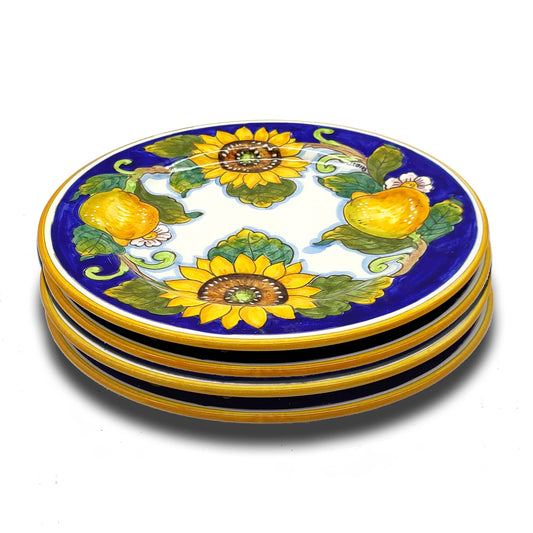 Tuscany SunFlower and Lemon Dinnerware Plate 29cm