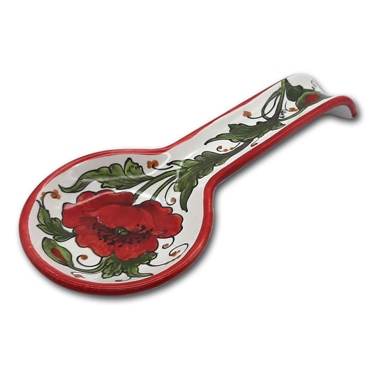 Val D'orcia Poppies Spoon Holder