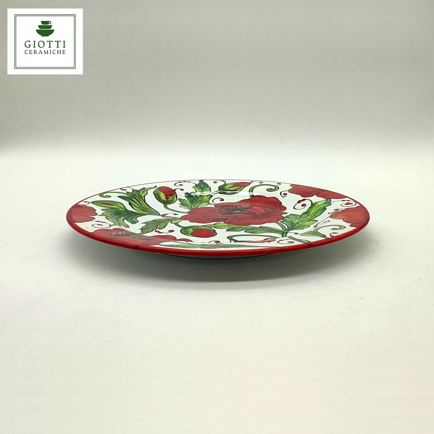 Val d'Orcia Poppies Salad Plate 22cm