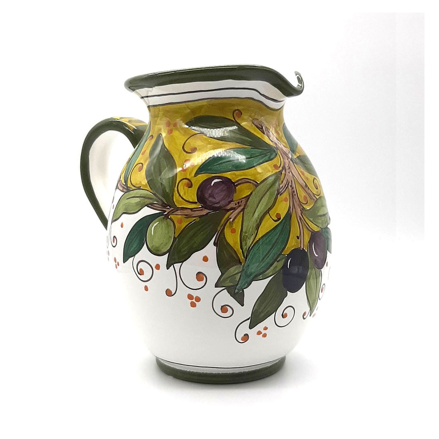 Olives Green Layer Tuscany Pitcher