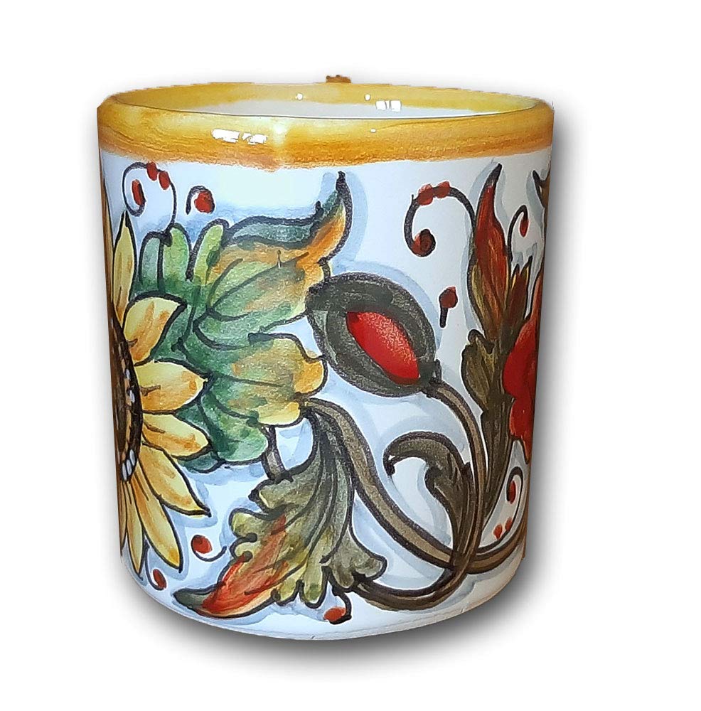 SunFlower and Poppies Layer Mug