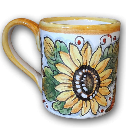 SunFlower and Poppies Layer Mug