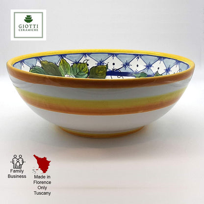 Orange and Lemon  Salad Bowl 30cm