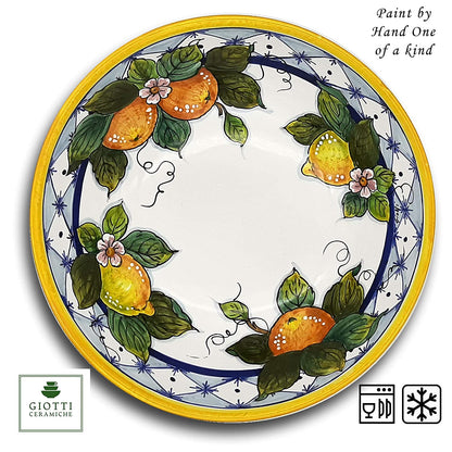 Orange and Lemon  Salad Bowl 30cm