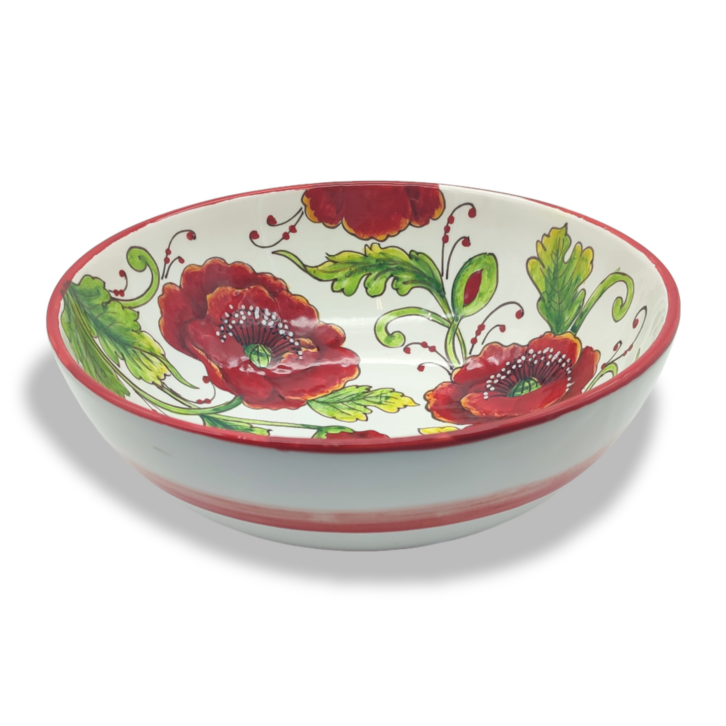 val d'orcia poppies ø 25cm Salad Bowl