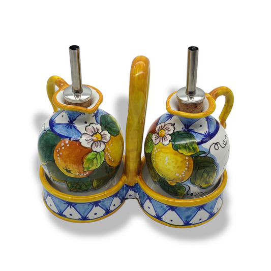 Ischia Orange and Lemons Oil and Vinigar Set