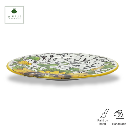 BARGINO SUNFLOWERS AND SPARKLE Salad Plate 22cm