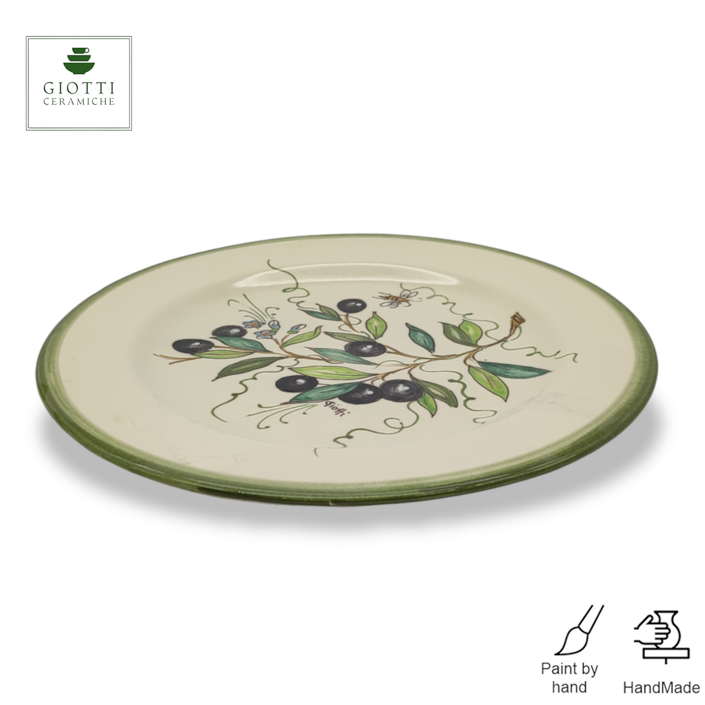 Olive Classico Salad Plate 22cm