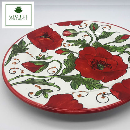 Poppies Dinnerware Dish / Plate