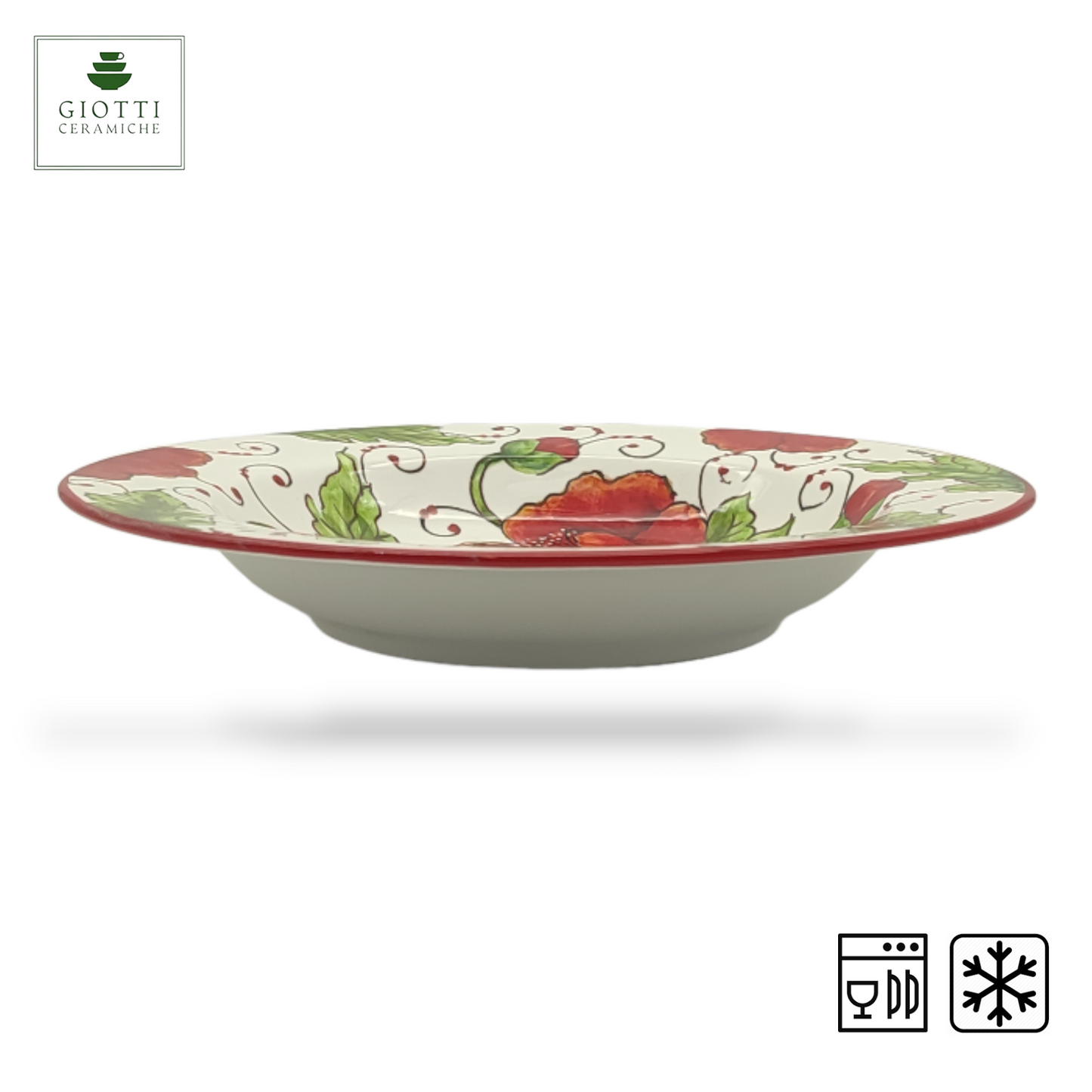 val d'orcia poppies Spaghetti Bowl