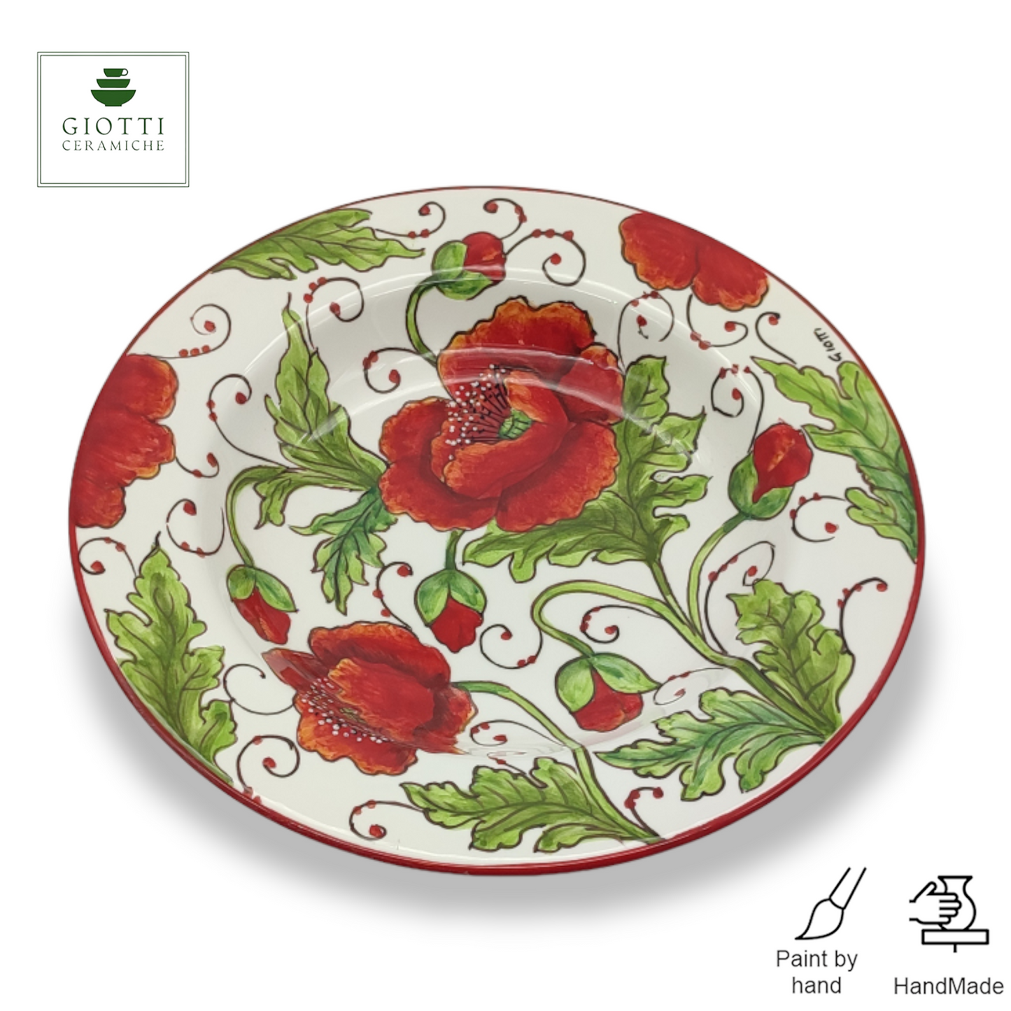 val d'orcia poppies Spaghetti Bowl