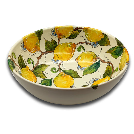 Lemons and Lemons Salad Bowl