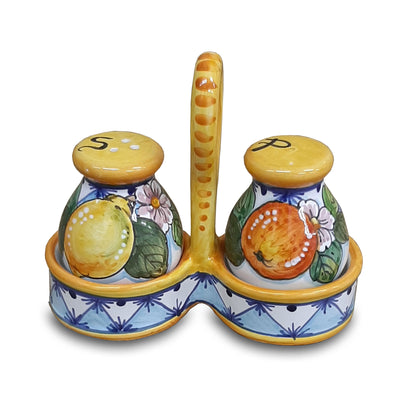 Ischia Orange and Lemons Salt and Pepper shakers