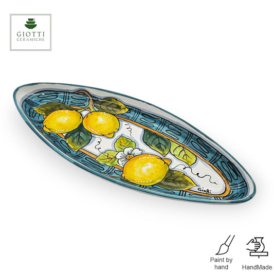 Fiesole Oval Narrow Tray Small