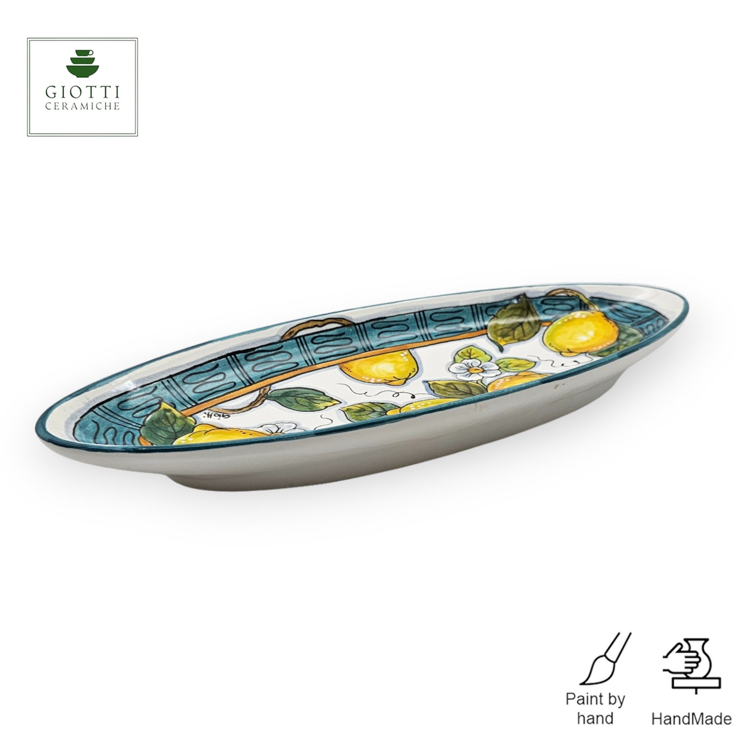 Fiesole Oval Narrow Tray Medium