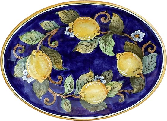 LemonBlue Oval Tray