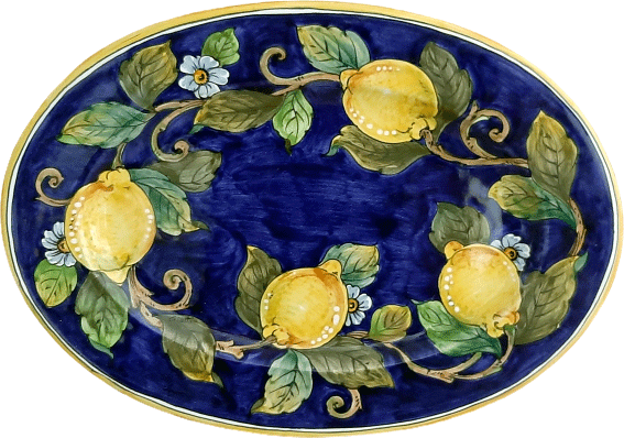 LemonBlue Oval Tray