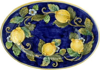 LemonBlue Oval Tray