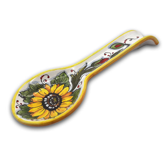 SunFlower and Poppies Spoon Holder