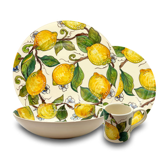 Lemons and Lemons 4 Pieces Set