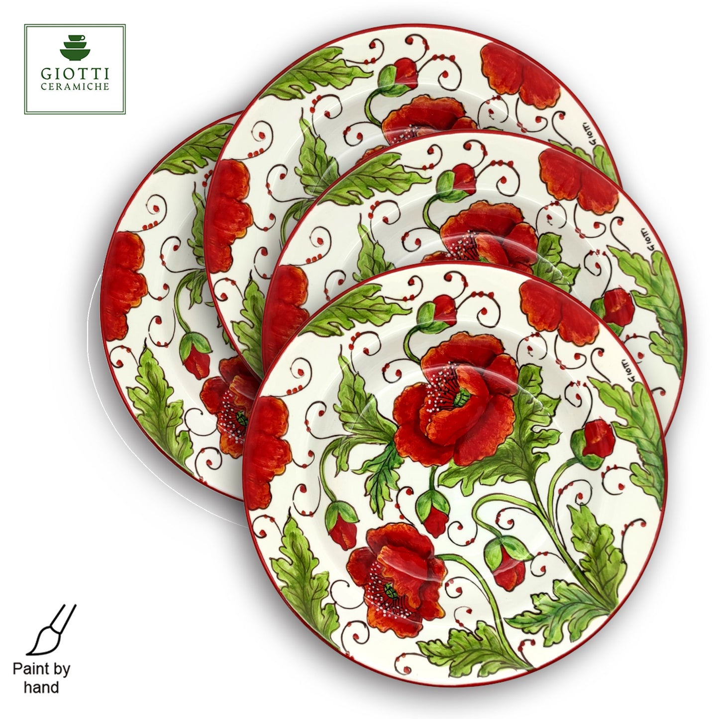 val d'orcia poppies Spaghetti Bowl